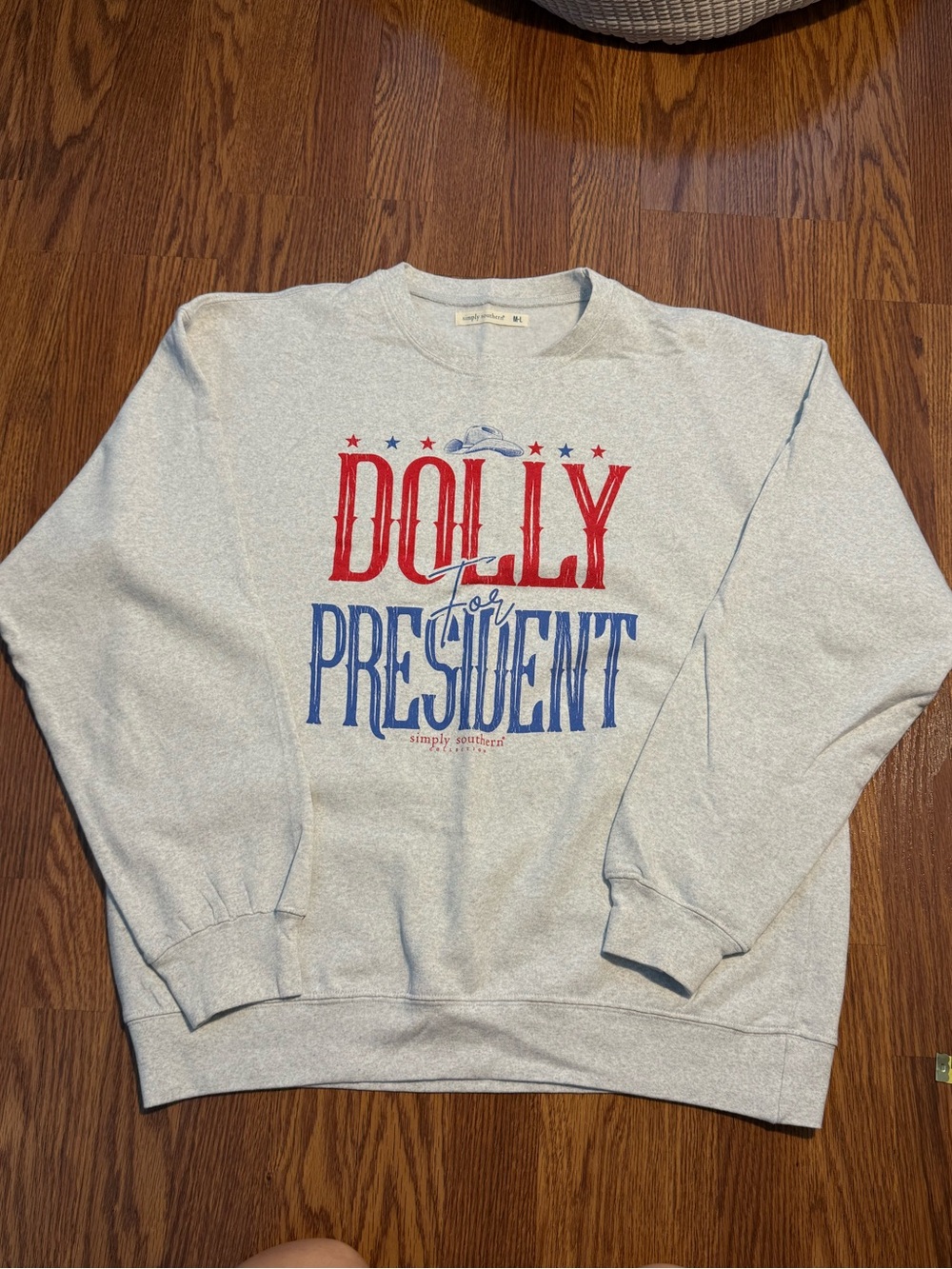 Simply Southern Dolly for President Sweatshirt